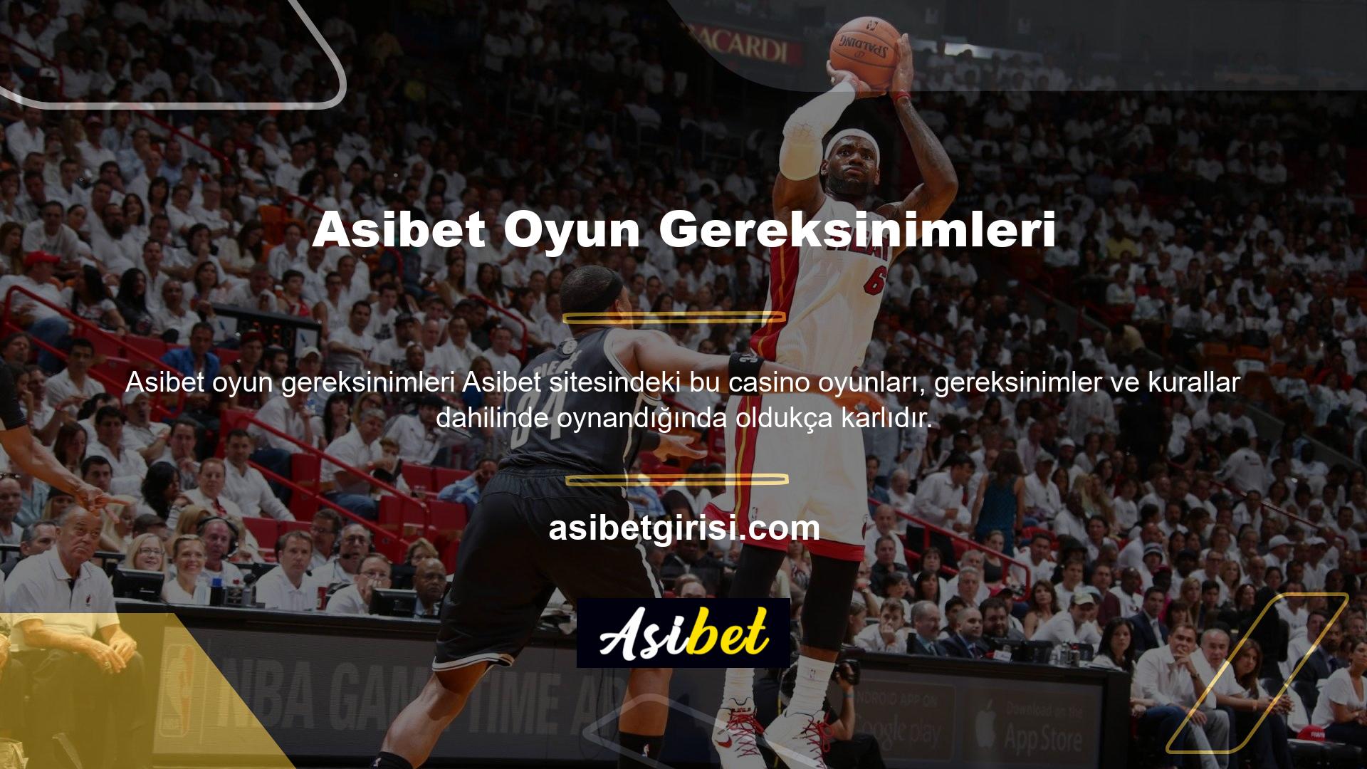 Asibet size büyük kazanma ve daha fazla para alma şansı sunuyor
